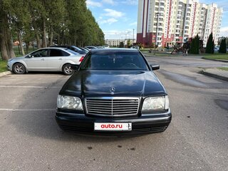1998 Mercedes-Benz S-Класс 320 III (W140) Рестайлинг, чёрный, 2000000 рублей, вид 1