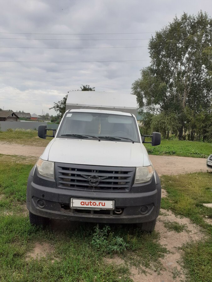 Уаз пикап белый