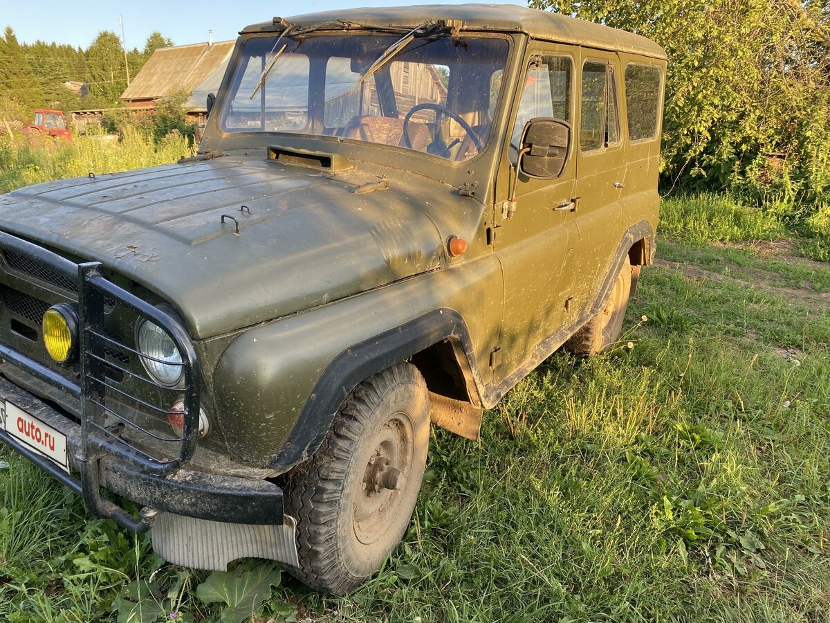 1972 УАЗ 469 469Б, зелёный, 105000 рублей