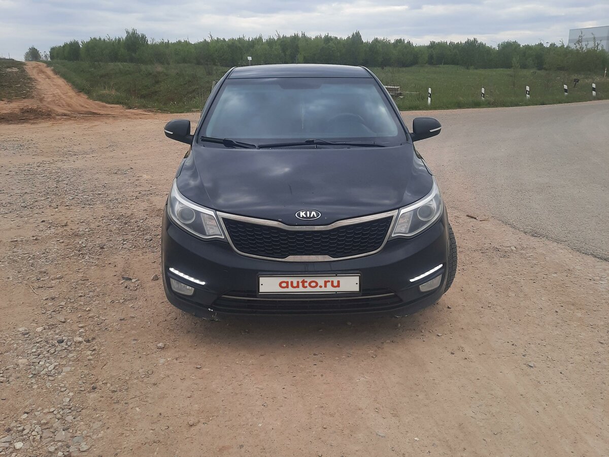Купить б/у Kia Rio III Рестайлинг 1.6 AT (123 л.с.) бензин автомат в ...