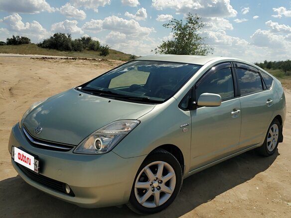 2008 Toyota Prius II Рестайлинг (XW20), зелёный, 850000 рублей