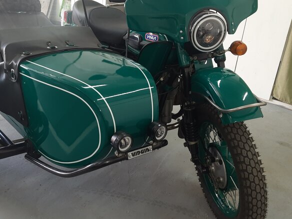 1993 Урал ИМЗ-8.103, зелёный, 300000 рублей - вид 6