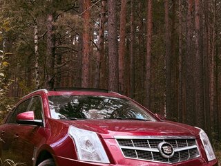 2011 Cadillac SRX II, красный, 1350000 рублей, вид 1