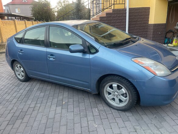 2007 Toyota Prius II Рестайлинг (XW20), голубой, 780000 рублей - вид 1