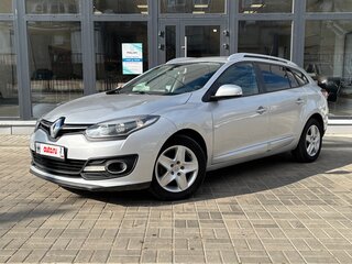 2014 Renault Megane III Рестайлинг, серебристый, 1150000 рублей, вид 1