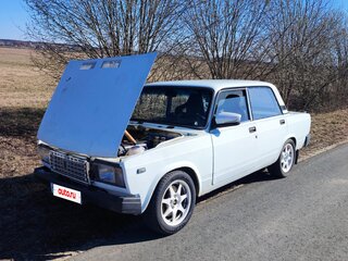 2006 Lada (ВАЗ) 2107, белый, 460000 рублей, вид 1