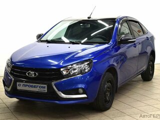 2022 Lada (ВАЗ) Vesta I, синий, 990000 рублей, вид 1