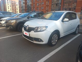 2015 Renault Sandero II, белый, 425000 рублей, вид 1