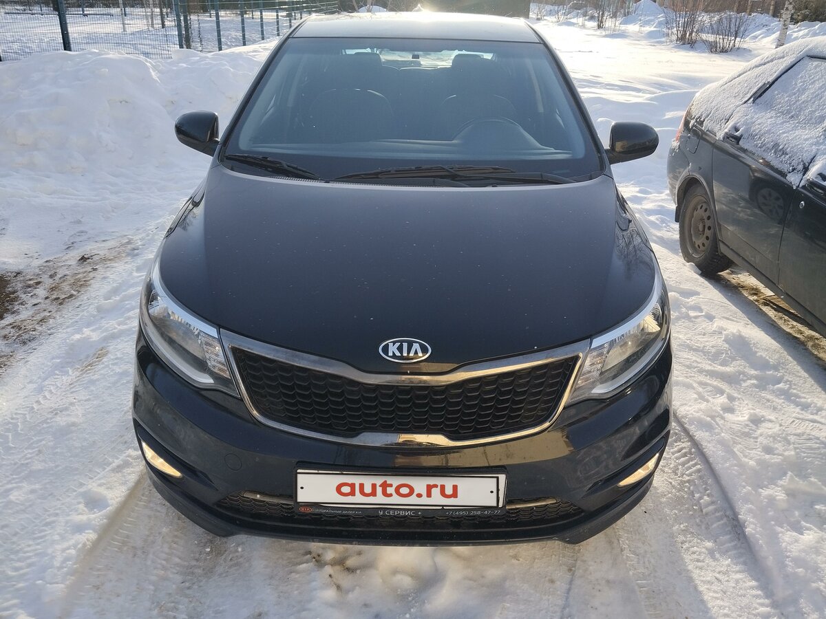 Купить б/у Kia Rio III Рестайлинг 1.6 AT (123 л.с.) бензин автомат в ...