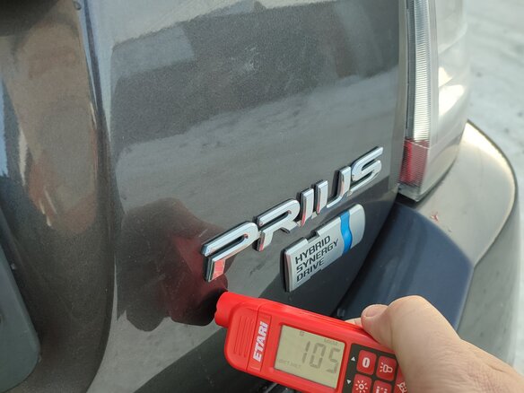 2008 Toyota Prius II Рестайлинг (XW20), серый, 870000 рублей - вид 16