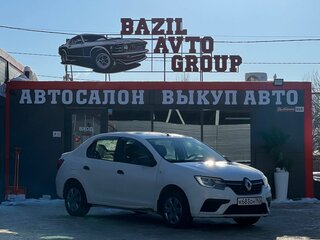 2019 Renault Logan II Рестайлинг, белый, 670000 рублей, вид 1