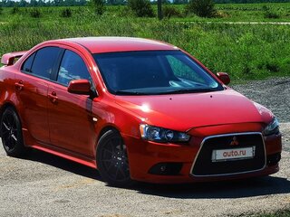 2007 Mitsubishi Lancer X, красный, 840000 рублей, вид 1