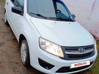 2018 Lada (ВАЗ) Granta I, белый, 540000 рублей, вид 2