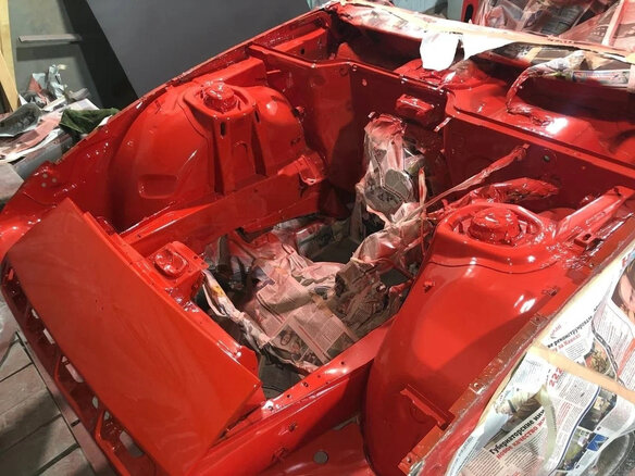 1981 Porsche 924 5-speed, красный, 1750000 рублей - вид 25