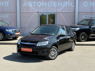 2018 Lada (ВАЗ) Granta I, чёрный, 570000 рублей, вид 1