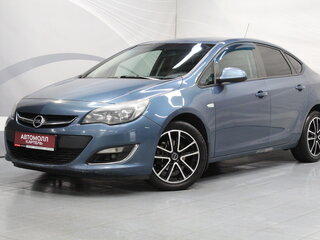 2012 Opel Astra J Рестайлинг, голубой, 599000 рублей, вид 1