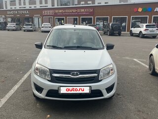 2017 Lada (ВАЗ) Granta I, белый, 495000 рублей, вид 2