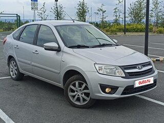 2017 Lada (ВАЗ) Granta I, серебристый, 750000 рублей, вид 1