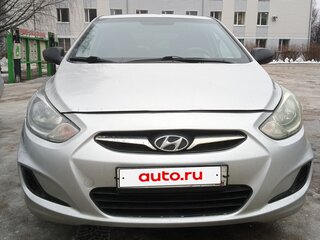 2014 Hyundai Solaris I, серебристый, 557000 рублей, вид 1