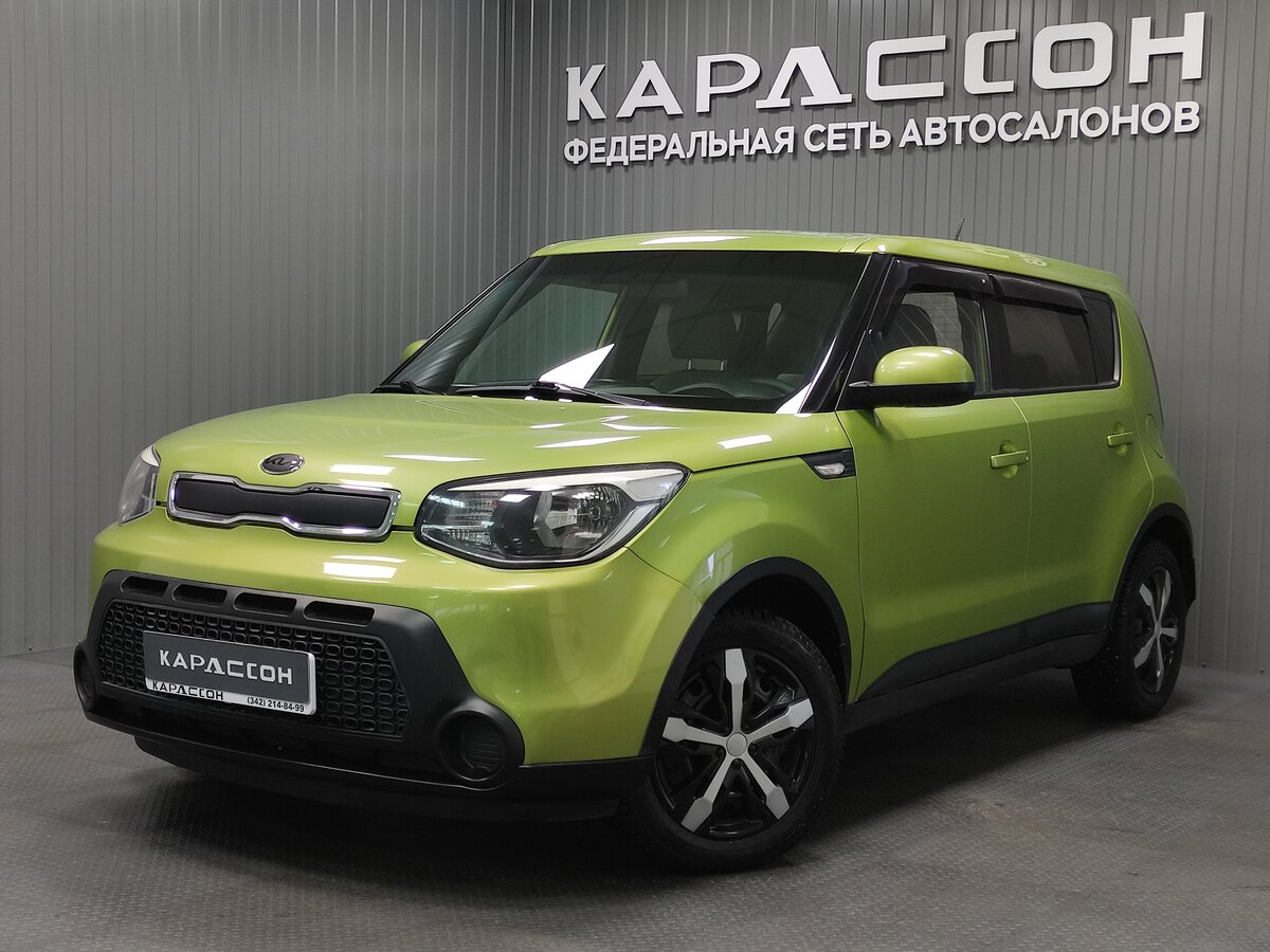 Купить б/у Kia Soul II 1.6 MT (124 л.с.) бензин механика в Перми: зелёный  Киа Соул II хэтчбек 5-дверный 2014 года на Авто.ру ID 1122206096