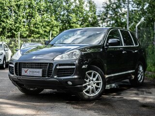 2009 Porsche Cayenne Diesel I Рестайлинг (957), чёрный, 1100000 рублей, вид 1