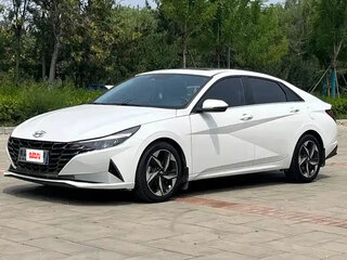 2022 Hyundai Elantra VII (CN7), белый, 1302000 рублей, вид 1