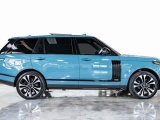 2021 Land Rover Range Rover Long IV Рестайлинг, голубой, 11236167 рублей, вид 3