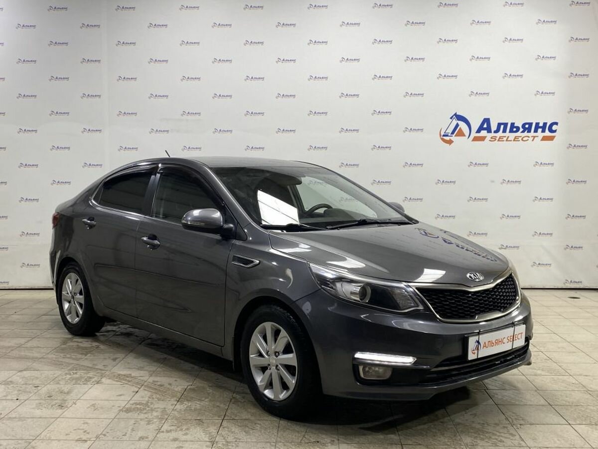 Купить б/у Kia Rio III Рестайлинг 1.6 MT (123 л.с.) бензин механика в ...