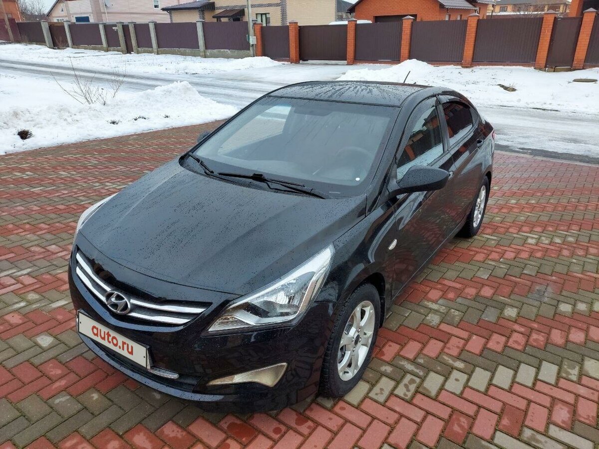 Купить б/у Hyundai Solaris I Рестайлинг 1.4 AT (107 л.с.) бензин ...