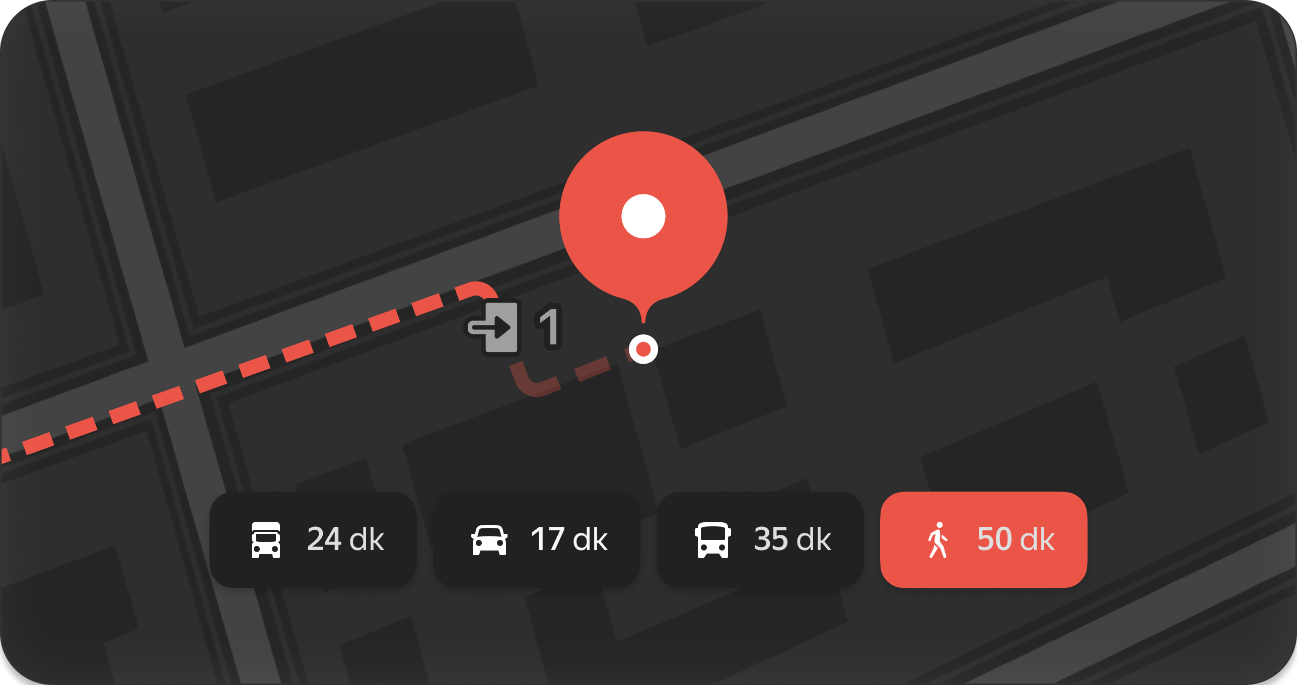 Lojistik ve teslimat — Yandex Maps API