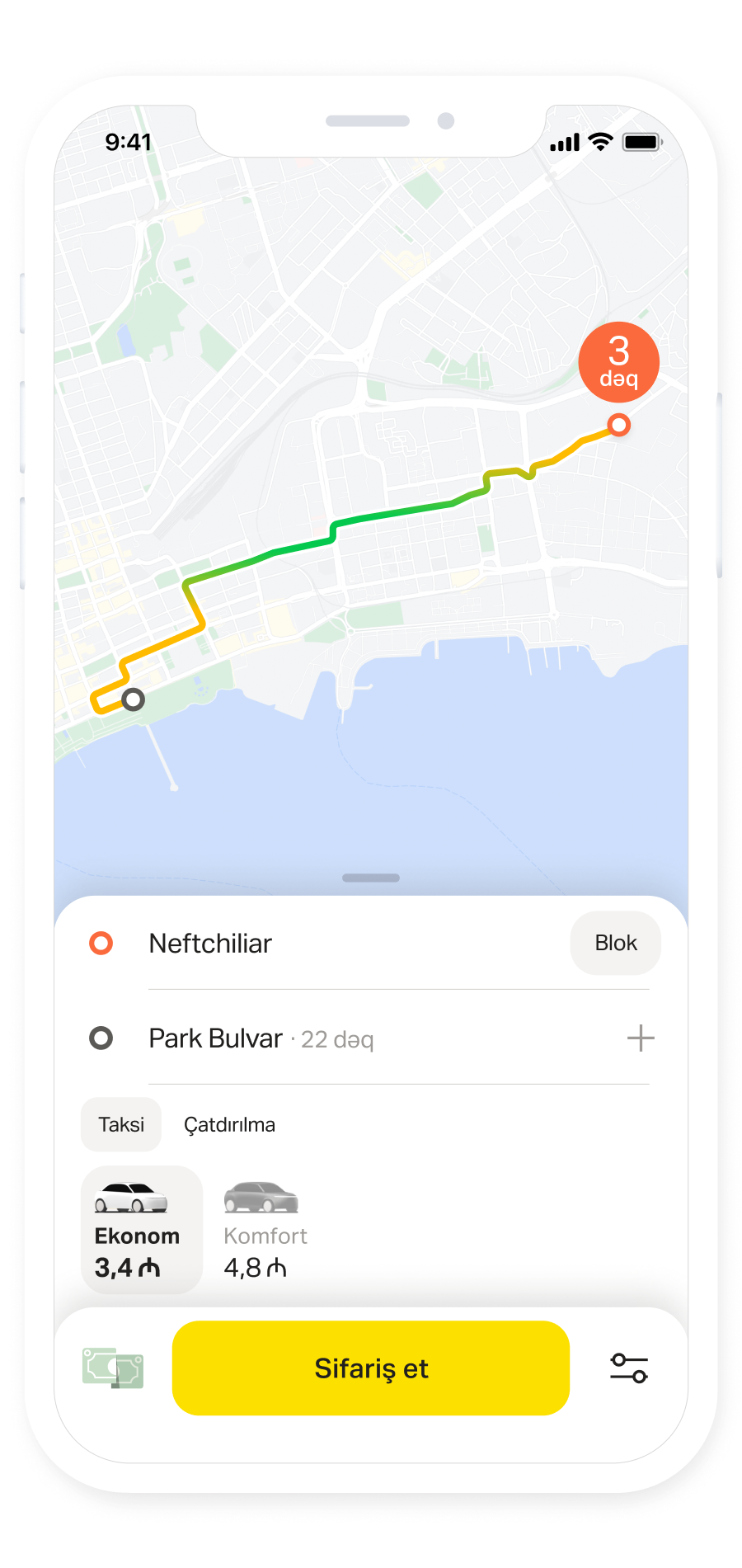 Yango Lite. RideHailing Service