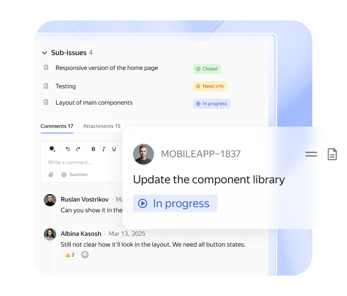 Centralized issue management