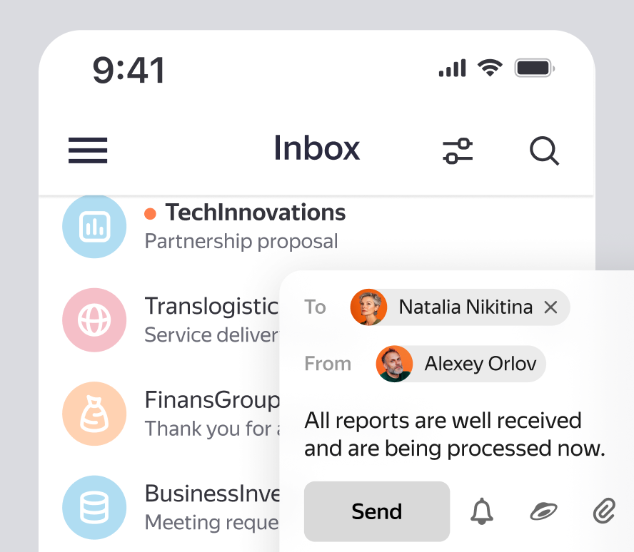 Corporate mailbox