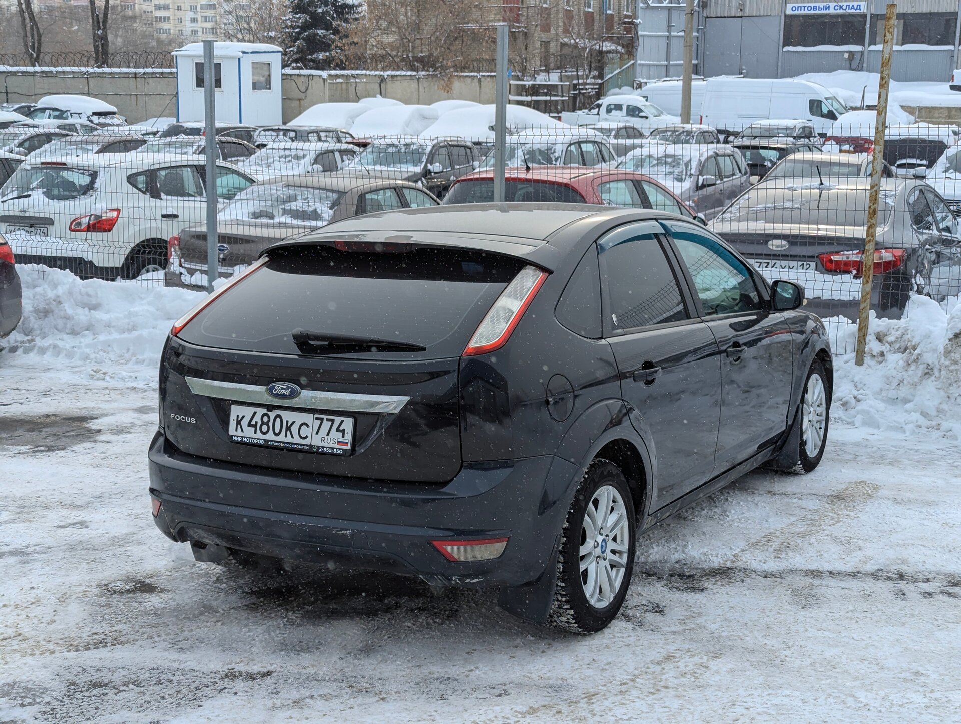 Ford Focus, II Рестайлинг Ghia, 2008, Хэтчбек 5 дв.