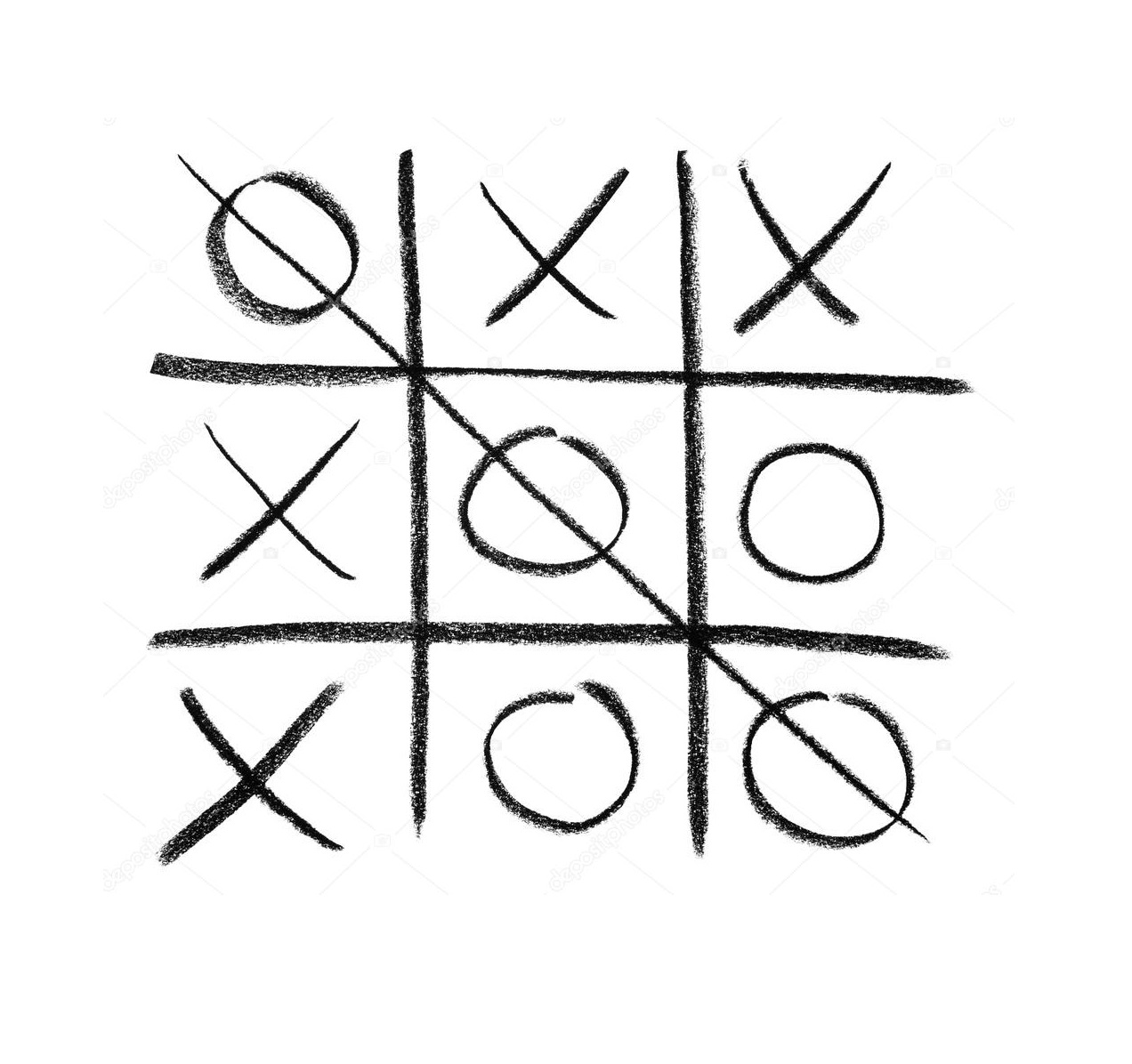 Картинка крестика и нолика
