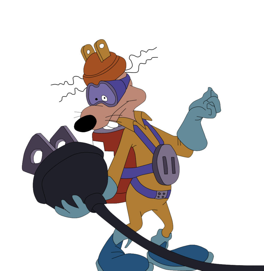 Картинки мегавольт из мультфильма черный плащ