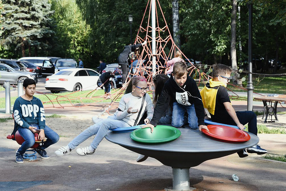 Пикник в парке Горького Казань
