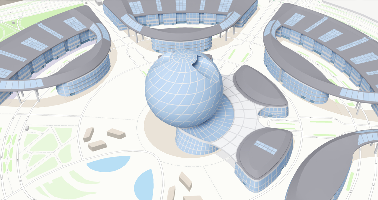 «Astana landmarks in 3D» photo