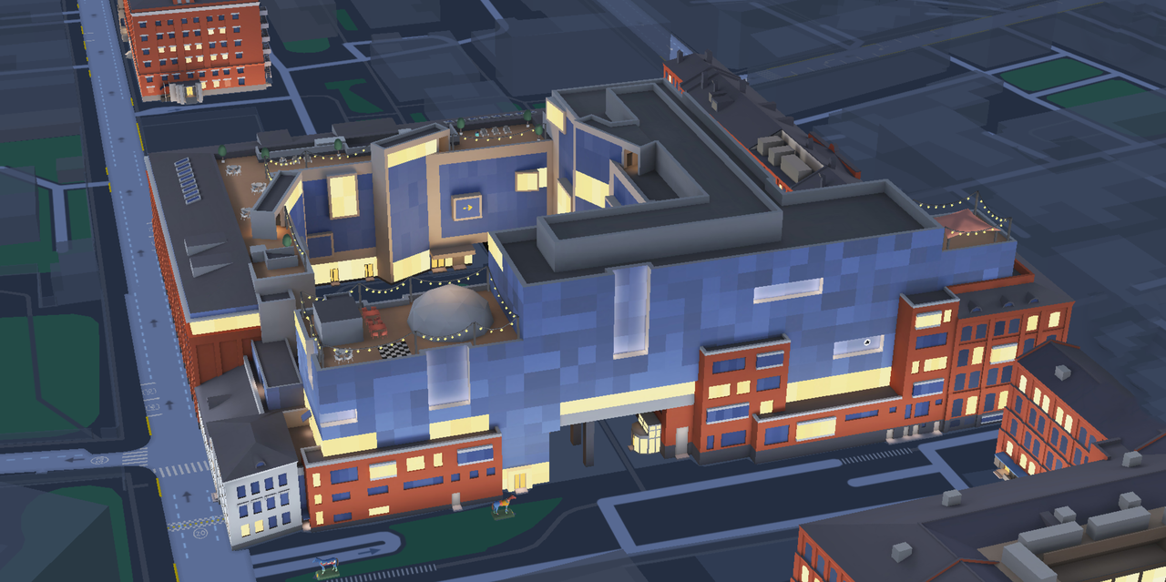 «Офисы Яндекса в 3D» фото материала