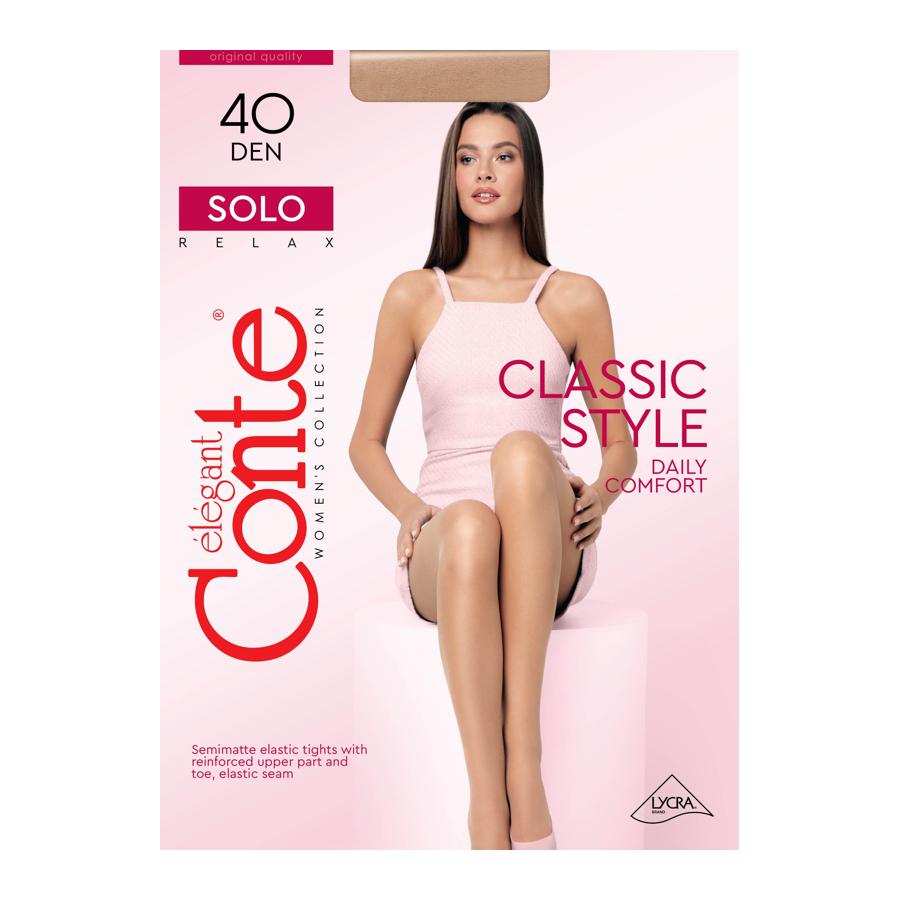 

Колготки женские Conte Elegant Solo 40 den Natural размер 4