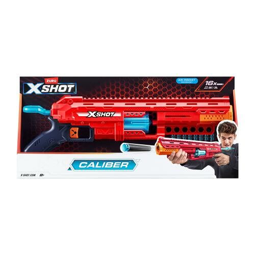 Игрушка X-Shot Бластер Caliber 16 пуль