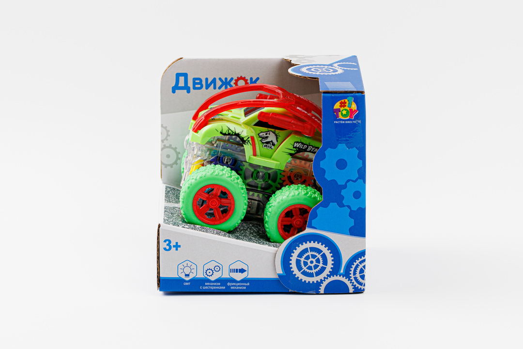 

Машина трюковая 1TOY Движок 1 шт цвет в ассортименте