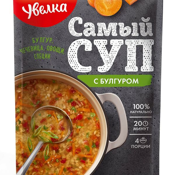 Суп Увелка с булгуром 150 г