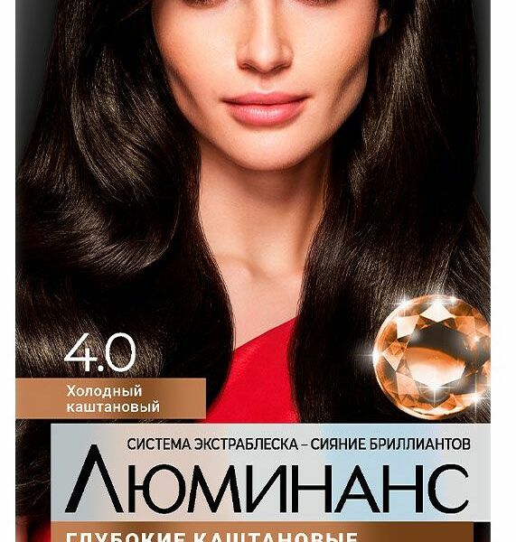 Краска для волос Luminance 4,0 Холодный каштановый