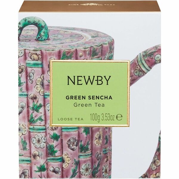 Чай зеленый Newby Наследие Green Sencha листовой, 100 г