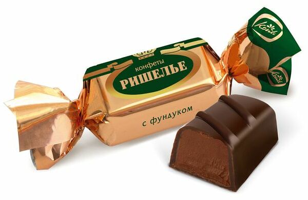 Конфеты Konti Ришелье с фундуком