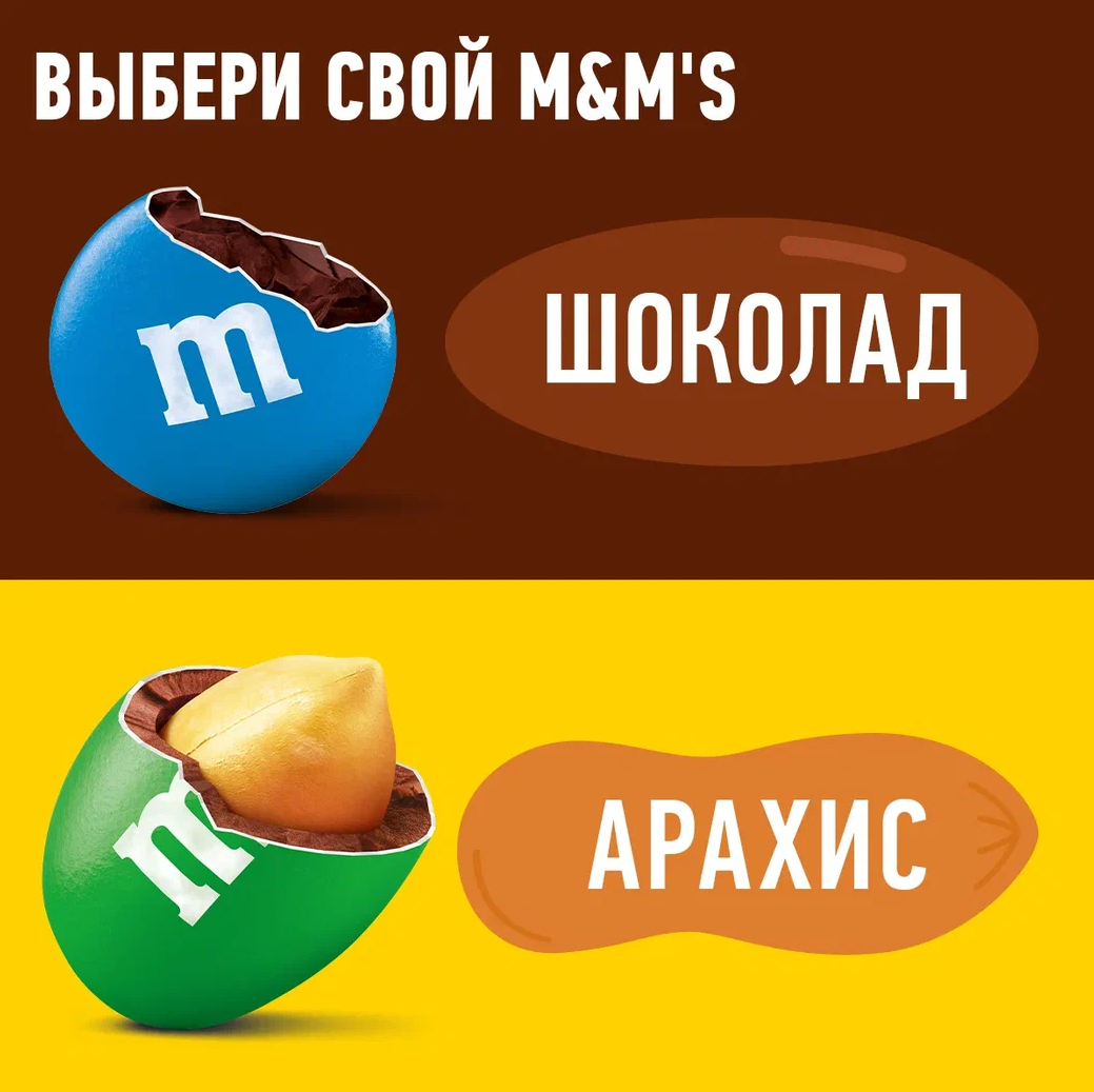 

Драже M&M's c молочным шоколадом для компании 360 г