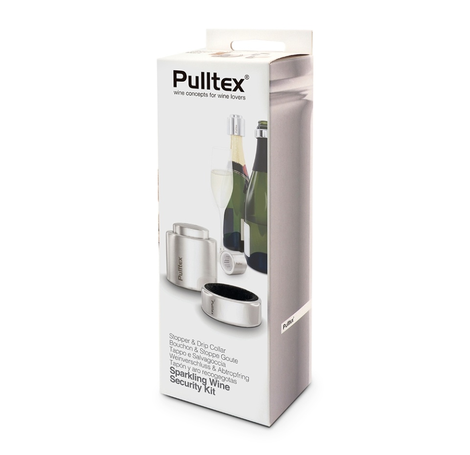 

Набор пробка и каплеуловитель Pulltex для шампанского