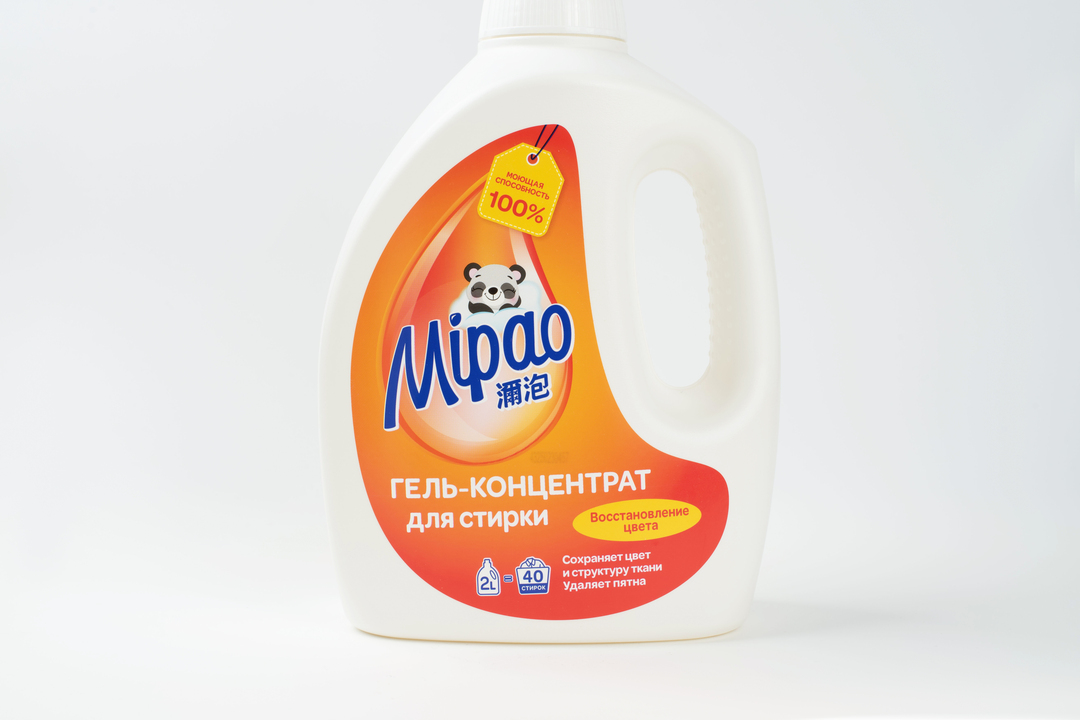 

Гель для стирки концентрированный "Восстановление цвета" Mipao, 2000 мл