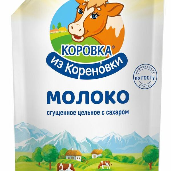 Молоко сгущенное Коровка из Кореновки цельное с сахаром 8.5% 270 г